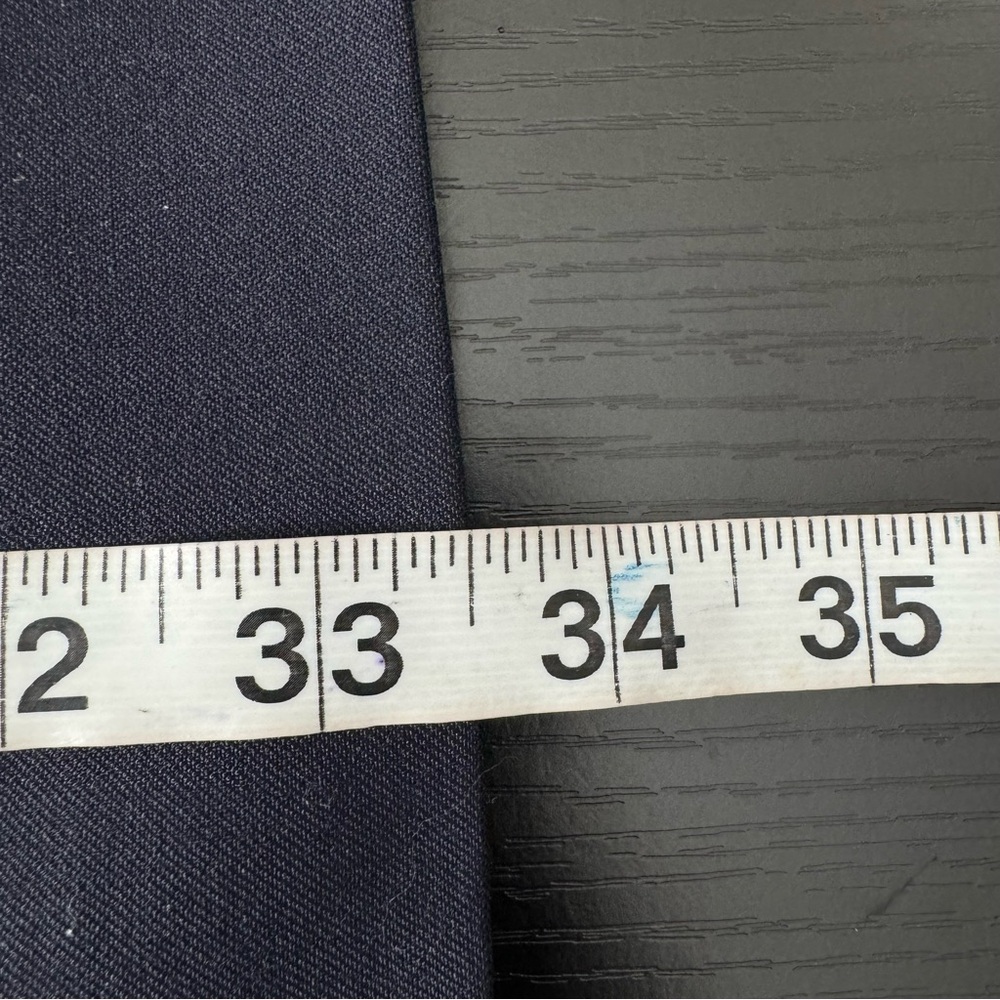 Joseph & Feiss Gold 2 Button Blazer Navy Blue 100% Wool Size 50L - Picture 7 of 7